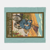 Couverture Polaire La bicyclette de Mt. Haleakala monte Hawaï (Devant (Horizontal))