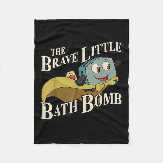 Couverture Polaire La bombe de bain courageuse (Devant)