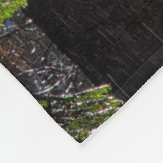 Couverture Polaire La brume neigeuse dans la forêt (Coin)