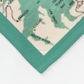 Couverture Polaire La carte des Outer Banks (Coin)