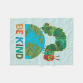 Couverture Polaire La Caterpillar Très Affamée (Devant (Horizontal))