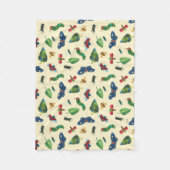 Couverture Polaire La Caterpillar Très Affamée Soyez Motif (Devant)