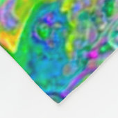 Couverture Polaire La cire acide psychédélique Trippy de NBK teignent (Coin)