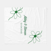 Couverture Polaire La correspondance parfaite ajouter nom de couple d (Devant (Horizontal))