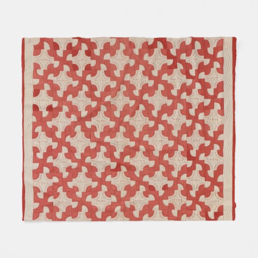 Couverture Polaire La courtepointe Path de Drunkard (Devant (Horizontal))