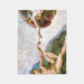 Couverture Polaire La création d'Adam, Michel-Ange, 1508-1512 (Devant)