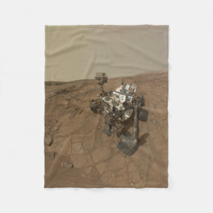 Couverture Polaire La Curiosité A Rover Sur La Surface De Mars.