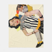 Couverture Polaire La Dame A Été Insultée (Devant)