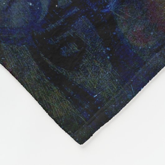 Couverture Polaire La Dame avec une mine, Léonard de Vinci (Coin)