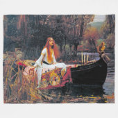 Couverture Polaire La Dame de Shalott, John William Waterhouse (Devant (Horizontal))