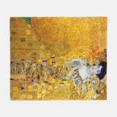 Couverture Polaire La Dame en or, Gustav Klimt (Devant (Horizontal))