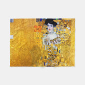 Couverture Polaire La Dame en or, Gustav Klimt (Devant (Horizontal))