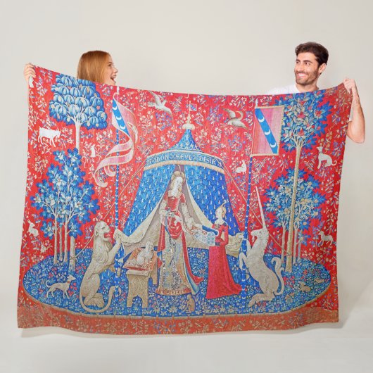 Couverture Polaire La Dame et la licorne / A Mon Seul Desir (En situation)