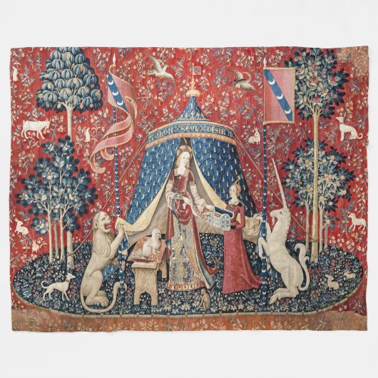 Couverture Polaire La Dame et l'Unicorne, À mon seul désir (Devant (Horizontal))
