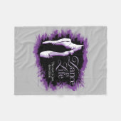 Couverture Polaire La danse est la vie (Devant (Horizontal))