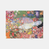 Couverture Polaire La danseuse, Gustav Klimt (Devant (Horizontal))