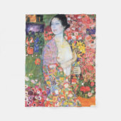 Couverture Polaire La danseuse, Gustav Klimt (Devant)