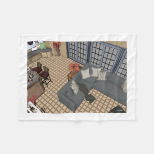 Couverture Polaire la décoration DesignCenter art Fleece Blanket