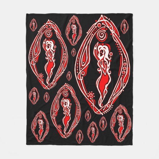 Couverture Polaire La déesse de Themis Yoni (Devant)