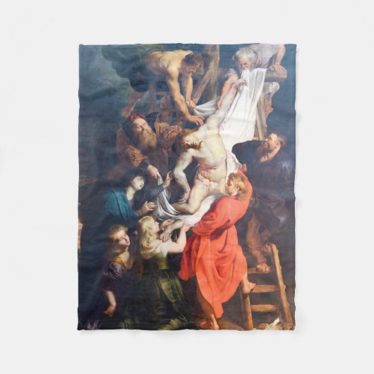 Couverture Polaire La Descente de Croix, Rubens (Devant)