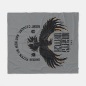 Couverture Polaire La devise vedette de la nuit (Devant (Horizontal))