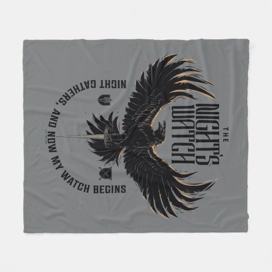 Couverture Polaire La devise vedette de la nuit (Devant (Horizontal))