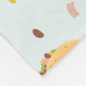 Couverture Polaire La faim du Motif de Tacos (Coin)
