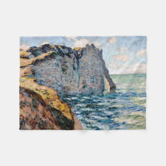 Couverture Polaire La falaise d'Aval, Monet (Devant (Horizontal))