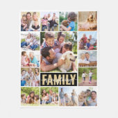 Couverture Polaire La famille est tout 15 Photo (Devant)