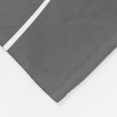 Couverture Polaire La famille est tout 4 Photo Collage Gris (Coin)