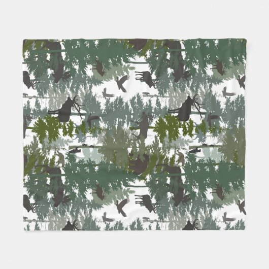 Couverture Polaire La faune forestière (Devant (Horizontal))