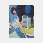 Couverture Polaire La fête nautique, Mary Cassatt (Devant)