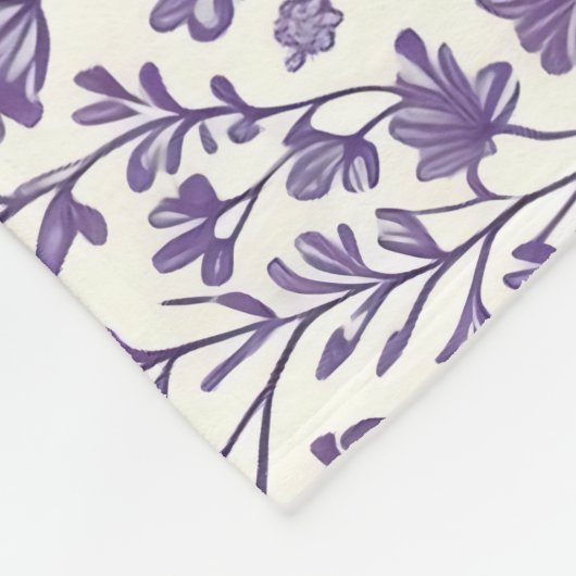Couverture Polaire La floraison de la lavande Home Studio (Coin)
