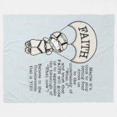 Couverture Polaire La foi guidera (Devant (Horizontal))