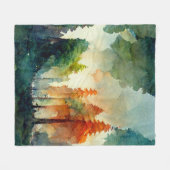 Couverture Polaire La forêt (nature) (Devant (Horizontal))