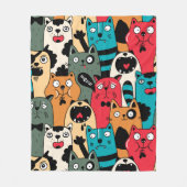 Couverture Polaire La foule des chats (Devant)