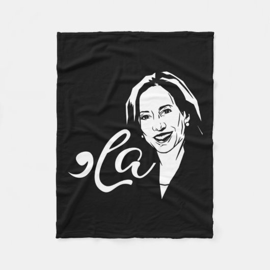 Couverture Polaire La Funny Kamala Harris (Devant)