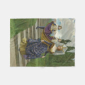 Couverture Polaire La Grande Dame (par John Collier) (Devant (Horizontal))