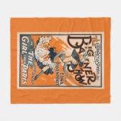 Couverture Polaire La grande exposition de bannière "la fille de (Devant (Horizontal))