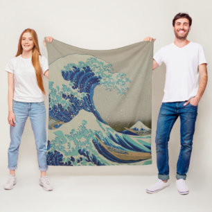 Couverture Polaire La grande vague de l'art japonais de bois de