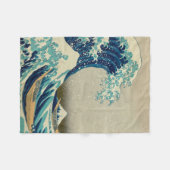Couverture Polaire La grande vague outre de Kanagawa (Devant (Horizontal))
