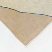 Couverture Polaire La Grande vague par Hokusai (Coin)