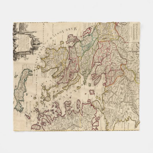 Couverture Polaire La Grèce et le Macédoine (Devant (Horizontal))