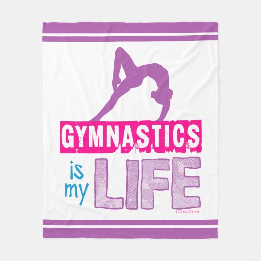 Couverture Polaire La gymnastique est ma vie (Devant)