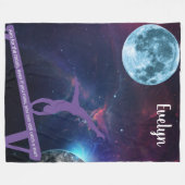 Couverture Polaire La gymnastique vise la lune (Devant (Horizontal))