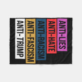 Couverture Polaire La Haine Mentionne Le Racisme Le fascisme Résiste  (Devant (Horizontal))