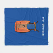 Couverture Polaire La Harpe du roi David (Devant (Horizontal))
