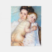 Couverture Polaire La jeune mère, Cassatt (Devant)