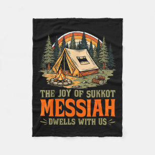 Couverture Polaire La Joie De Souccot Le Messie Demeure Avec Nous Ho