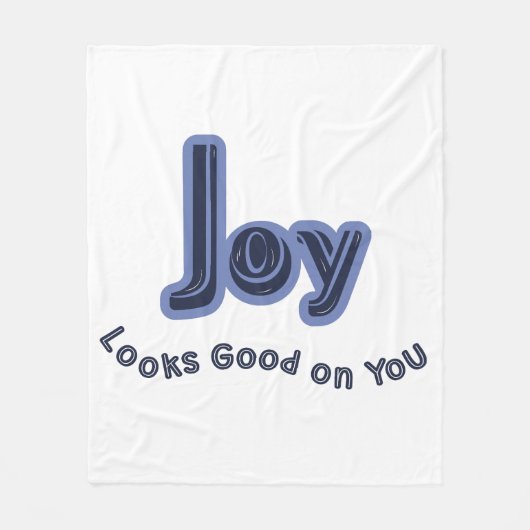Couverture Polaire La joie vous va bien (Devant)
